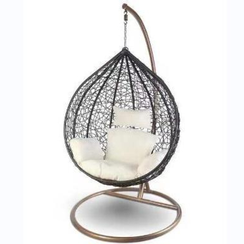 Modern Outdoor Garden Rattan PE Wicker Hanging Egg Chair