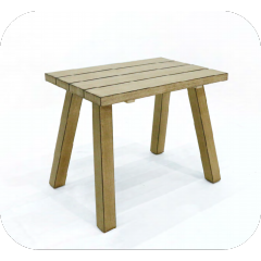 YOHO Luxury end table Furniture Sofa set table hand painting square side table with ICE bucket