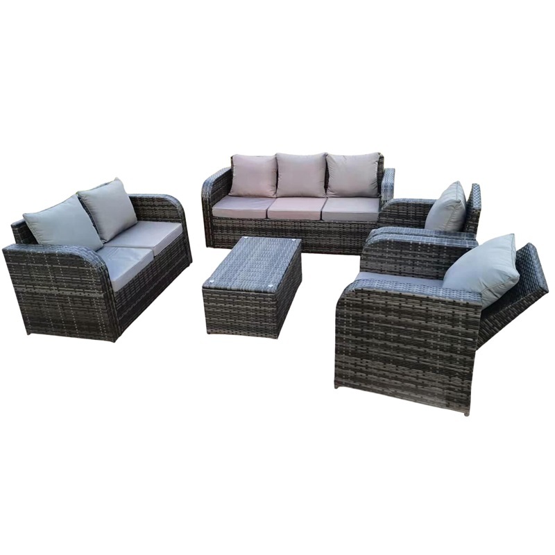 Yoho  high quality garden sofa sets rattan outdoor sofa set rattan wicker sofa set