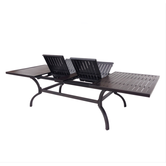 Outdoor Furniture Extentional Table Aluminum Dinning Table