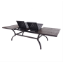 Outdoor Furniture Extentional Table Aluminum Dinning Table