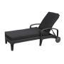Sun Bed Unique Day Bed with Canopy Wicker Garden Patio Round Rattan Sunbed Outdoor Sun Lounger Outdoor Furniture Modern T/T, L/C