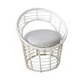 YOHO Hot Sale 3pcs Outdoor Rattan chair Garden Set Plastic balcony  patio reception rattan Conversation sofa set