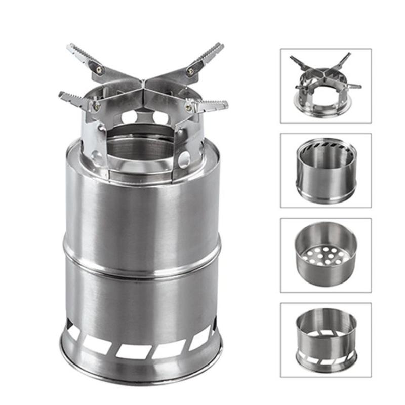 Multi-functions Portable Outdoor Camping Stainless Steel Storage Box