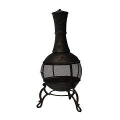 Steel Outdoor Chimney Fireplace Patio Fire Chimney Portable Fire Pit for garden