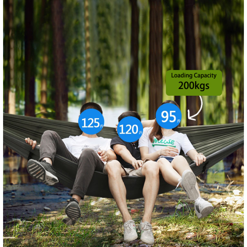 Camping Two person  Hammock Mosquito Rain Windproof Outdoor Double Hammock
