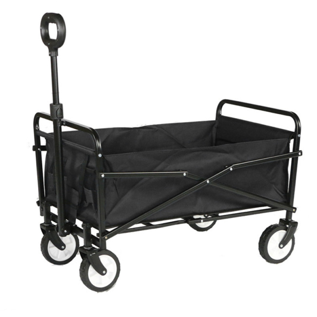Outdoor Garden Patio Leisure Foldable Beach Stroller Wagon Cart