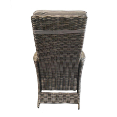 YOHO patio furniture rattan chairs outdoor garden With Adjustable High Backrest wicker furniture