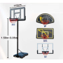 YOHO Wholesale Various Special Multi Basketball Stand Basketball Hoop And Stand basketball ring backboard