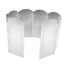 8 plates outdoor aluminium folding deflector windscherm stove protector wind shield camping wind screen  for Picnic Cooking