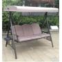 Comfy outdoor patio garden wooden two seater swing chairs