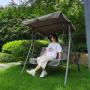 YOHO Wholesale Outdoor Swing Hanging chair Garden Patio 3 Seater playground outdoor kids bench hanging chair swing