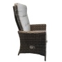 Outdoor Garden Furniture Wicker And Rattan With Adjustable High Backrest Chair