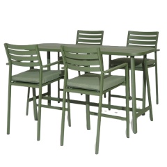 Yoho wholesale restaurant furniture commercial usage bar chair with table