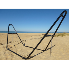 Universal Multi-Use Heavy-Duty Steel Hammock Stand Two Tube Support Outdoor Hammock Stand