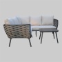 Outdoor Garden Best seller  All Weather plastic wicker Patio Furniture sofa set