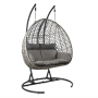 Luxury Egg Chair Outdoor Furniture Wicker Standing Egg Chair