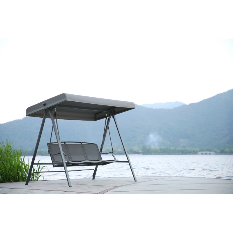 YOHO Hot Sale Outdoor patio garden hanging chair swing set outdoor leisure Patio swings with canopy for kids