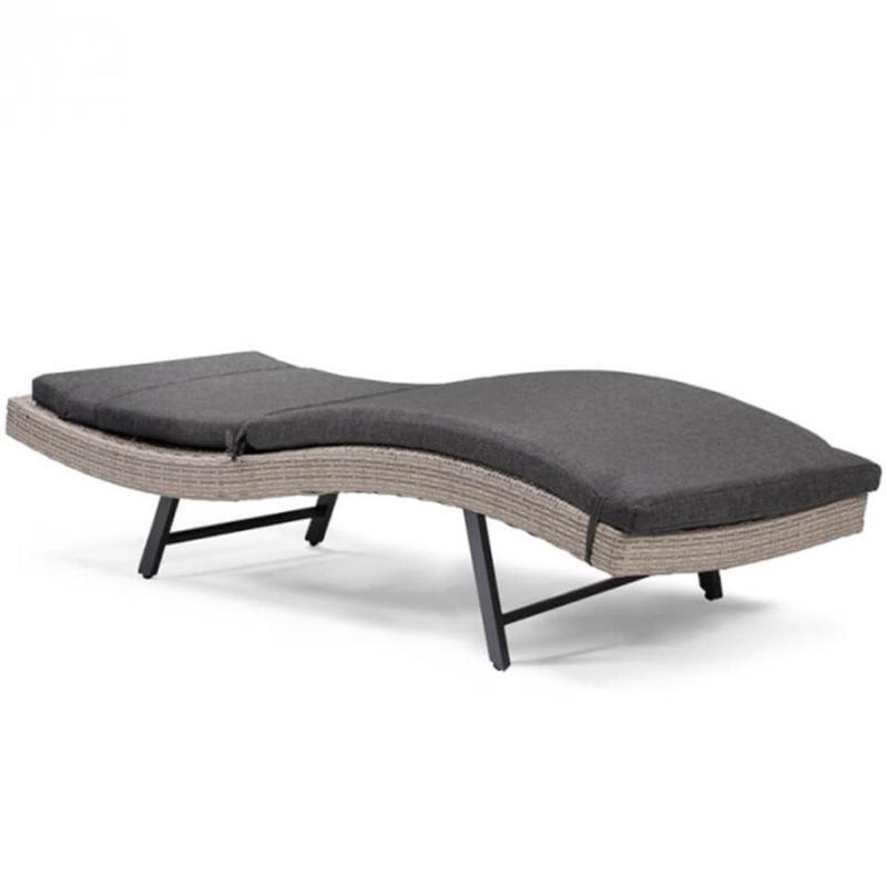 Best modern Wicker Swimming Pool Sunbed waterproof Beach Sun Patio Lounger easy to clean