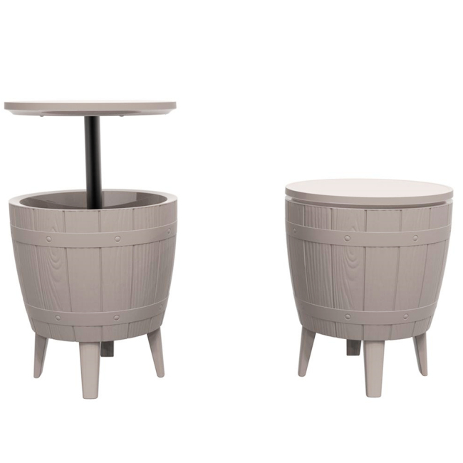 Patio Garden BBQ Camping beer Cooler Table Storage Ice chest Party Beach Plastic  Cooler Ice bucket