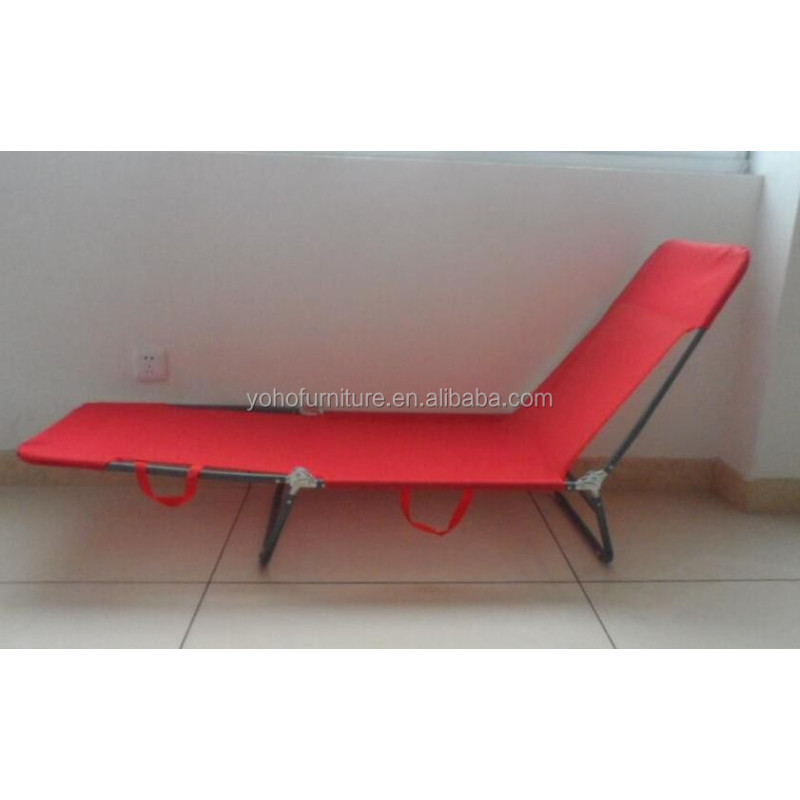 Wholesale beach chair outdoor lounge modern chair alu comfortable folding deck chair
