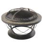 YOHO Hot sale Patio fire place Backyard Patio Garden backyard party  BBQ burner W/Cover Outdoor fire pit