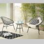 YOHO Hot Sale Acapulco chair Outdoor Garden Beach leisure egg-shaped Acapulco Rattan Garden Chair