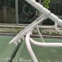 Outdoor Aluminum frame PVC strap hotel pool beach sun lounge chair