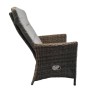 Outdoor Garden Furniture Wicker And Rattan With Adjustable High Backrest Chair