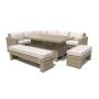 Modern garden furniture Rattan outdoor sofa garden furniture set aluminium furniture sets
