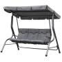 Outdoor garden patio swing chair  steel swings furniture