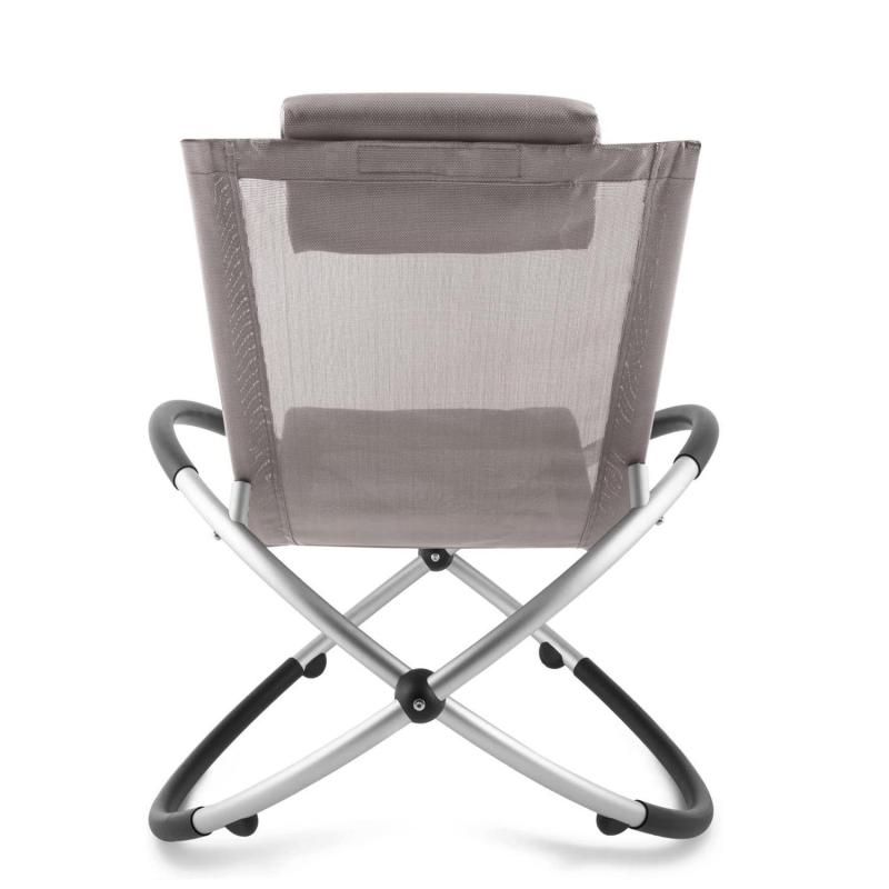 Easy Big  Relaxing  outdoor swivel rocking chair modern patio rocking chair
