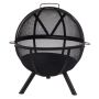 Unique sphere Ball garden grill garden fire pit outdoor fireplace