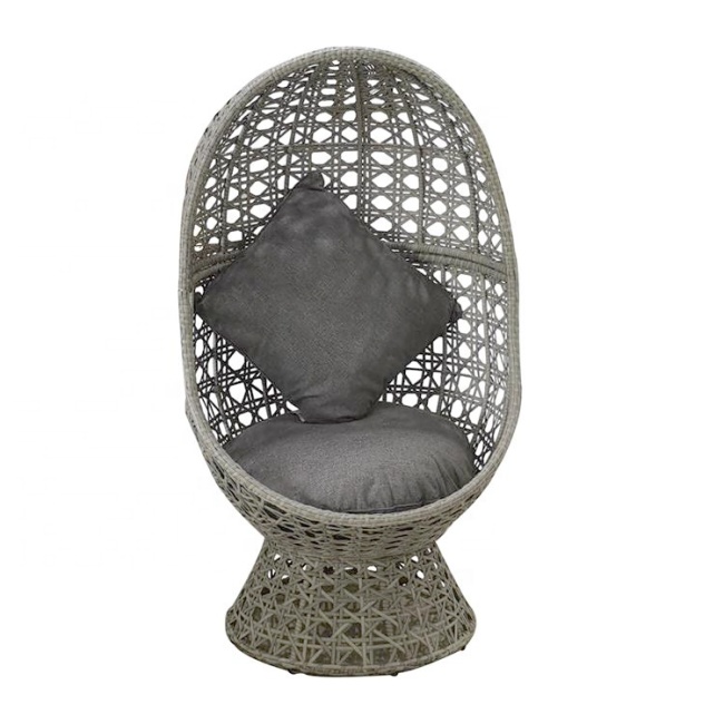 Patio Rotating  chair /Outdoor Rattan Chair /Steel wicker Chair