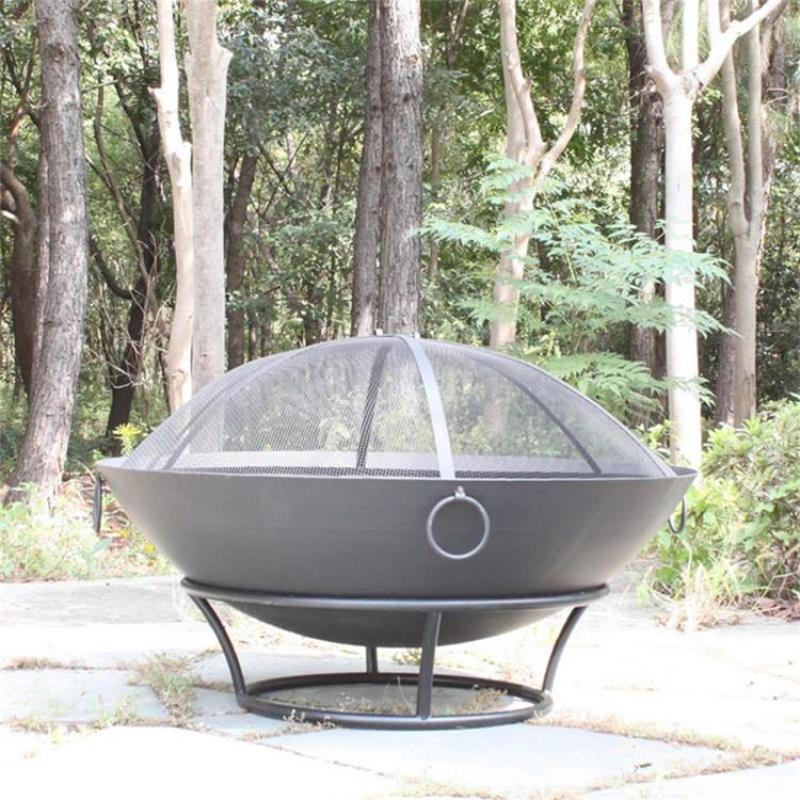 Hot Sale  Round Modern Simplicity Outdoor Patio Metal Steel Bowl  Fire Pit