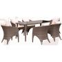 Wicker Garden Set rattan outdoor furniture dining tables and chairs set