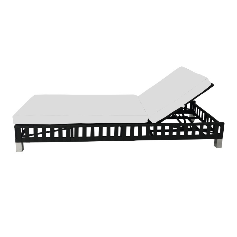 Yoho hot sale aluminium sun loungers resin sun lounger cheap outdoor patio daybed