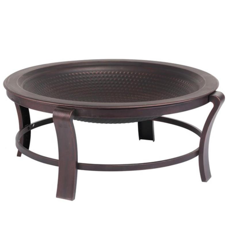 YOHO iron dome patio fire pit table