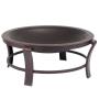 YOHO iron dome patio fire pit table