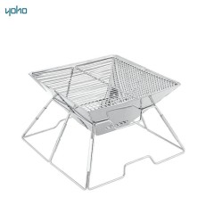YOHO stainless steel bbq grill camping outdoor