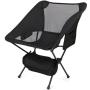 300lbs Weight Capacity Portable Folding Aluminum Fishing Camping Chair