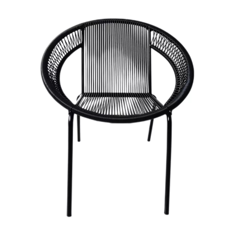 Outdoor Garden rattan Woven dining Chair Bistro garden rattan chair