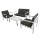 New model patio furniture sofa sets conversation loveseat chair set rope outdoor furniture