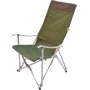 YOHO Customized 3-position Adjustable Portable Camping Chair Fishing hiking aluminum camping folding chair with back mesh
