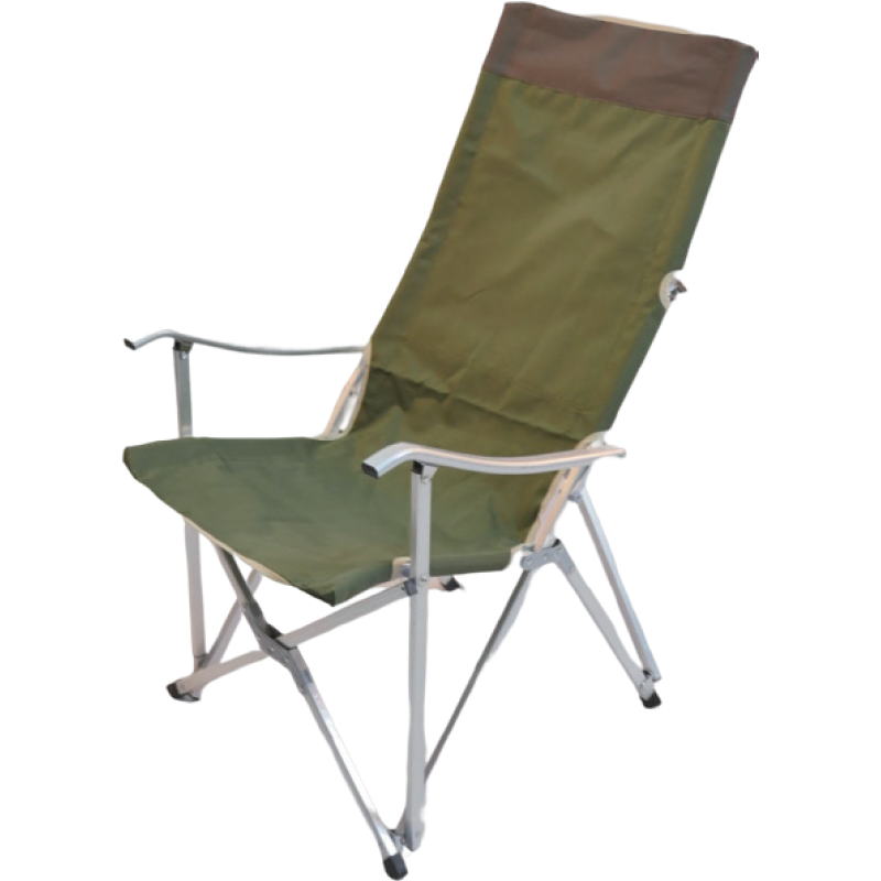 YOHO Customized 3-position Adjustable Portable Camping Chair Fishing hiking aluminum camping folding chair with back mesh