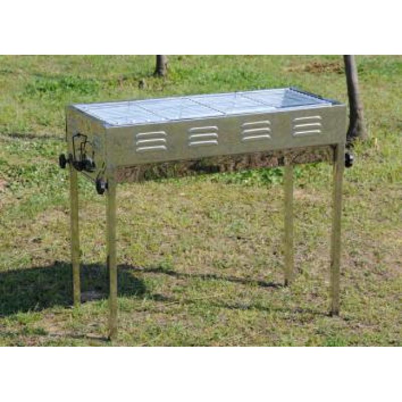 Cooking Picnic Camping  Bbq Stainless Steel Bbq Grill Portable Charcoal Barbecue Grill