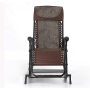 Outdoor Rocking Reclining Chaise Sun Lounger For Noon Break Elder Population Zero Gravity Beach Chair