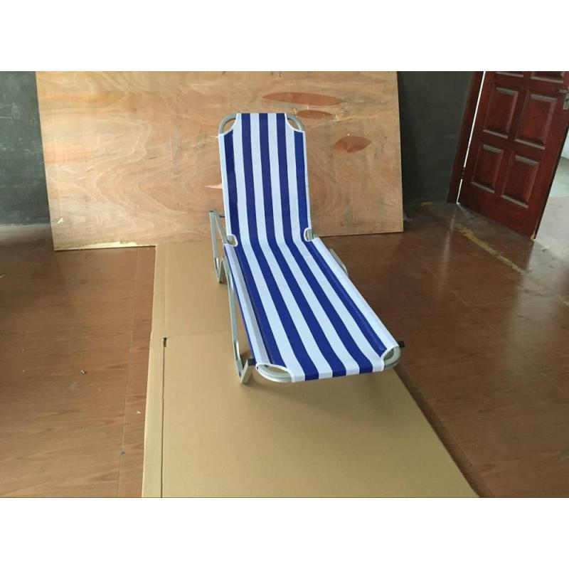 YOHO Wholesale Hot Sale Poolside Beach Modern Chaise Sun Lounger sunbed Outdoor with Adjustable Backrest