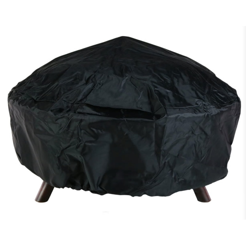 Outdoor Grill Smoker Round Bowl BBQ Fire Pit Burning Customized Garden Backyard Fire Bowl with poker rain cover place lids