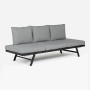 Patio Furniture sofa daybed modern design Garden Furniture aluminum lounger for sale